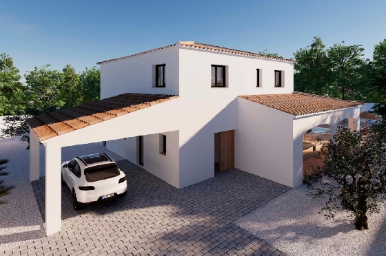 Villa in Moraira zu verkaufen, Living area 248 m², Klimaanlage, Plot 800 m², 4 Schlafzimmer, 5 Badezimmer, Pool, ref.: BI-MT.H-795-10
