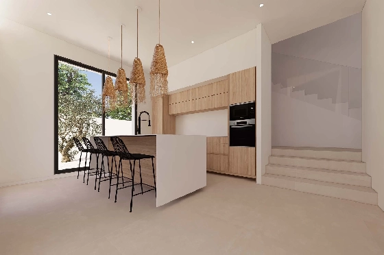 Villa in Moraira zu verkaufen, Living area 268 m², Klimaanlage, Plot 800 m², 4 Schlafzimmer, 3 Badezimmer, Pool, ref.: BI-MT.H-793-4