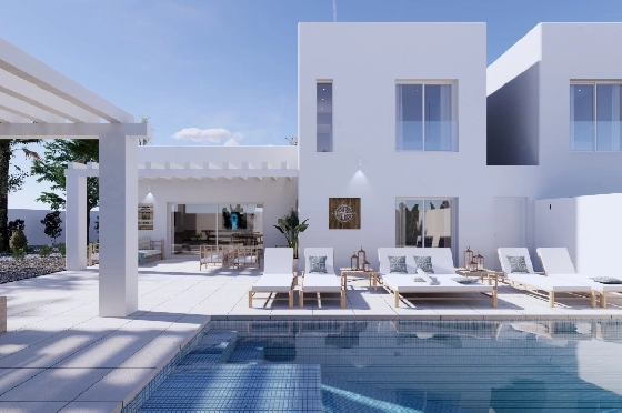 Villa in Benissa zu verkaufen, Living area 265 m², + KLIMA, Klimaanlage, Plot 519 m², 4 Schlafzimmer, 3 Badezimmer, Pool, ref.: BI-MT.H-794-1