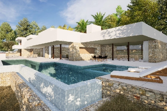 Villa in Moraira zu verkaufen, Living area 2264 m², Klimaanlage, Plot 2896 m², 6 Badezimmer, Pool, ref.: BI-MT.H-799-1