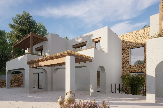 Villa in Moraira zu verkaufen, Living area 2264 m², Baujahr 2024, Klimaanlage, Plot 2896 m², 6 Schlafzimmer, 6 Badezimmer, Pool, ref.: BI-MT.H-800-2