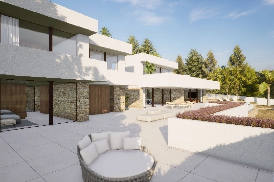 Villa in Moraira zu verkaufen, Living area 2264 m², Baujahr 2024, Klimaanlage, Plot 2896 m², 6 Schlafzimmer, 6 Badezimmer, Pool, ref.: BI-MT.H-800-8