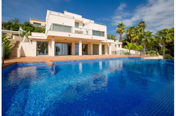 Villa in Moraira(Moravit) zu verkaufen, Living area 559 m², Baujahr 2016, Klimaanlage, Plot 1132 m², 4 Schlafzimmer, 5 Badezimmer, Pool, ref.: BI-MT.H-798-42