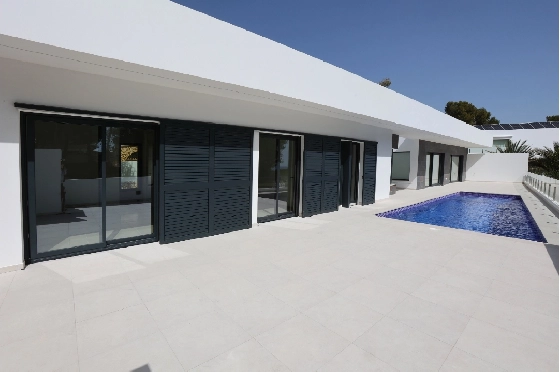 Villa in Benissa(La Fustera) zu verkaufen, Living area 299 m², Baujahr 2024, Klimaanlage, Plot 950 m², 4 Schlafzimmer, 3 Badezimmer, Pool, ref.: BI-BE.H-909-1