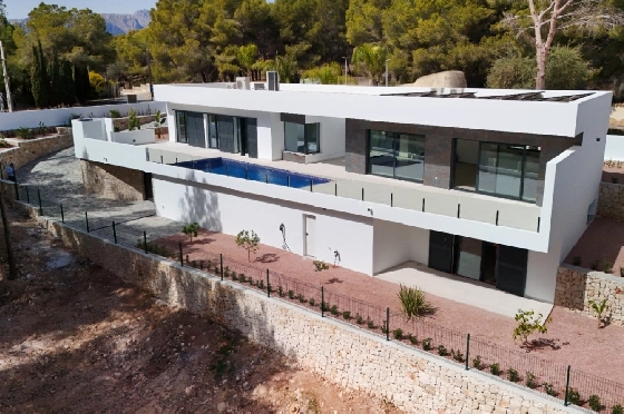 Villa in Benissa(La Fustera) zu verkaufen, Living area 299 m², Baujahr 2024, Klimaanlage, Plot 950 m², 4 Schlafzimmer, 3 Badezimmer, Pool, ref.: BI-BE.H-909-13