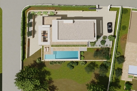 Villa in Javea zu verkaufen, Living area 329 m², Klimaanlage, 4 Schlafzimmer, 4 Badezimmer, Pool, ref.: BS-84461897-8