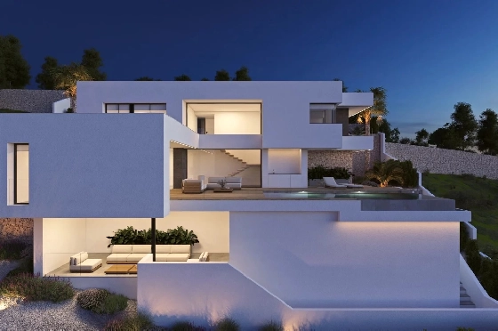 Villa in Cumbre del Sol zu verkaufen, Living area 349 m², Plot 807 m², 3 Schlafzimmer, 3 Badezimmer, Pool, ref.: BS-84915850-8