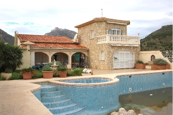 Villa in Calpe(La Canuta) zu verkaufen, Living area 609 m², Plot 3102 m², 4 Schlafzimmer, 4 Badezimmer, Pool, ref.: COB-3330-10535-1