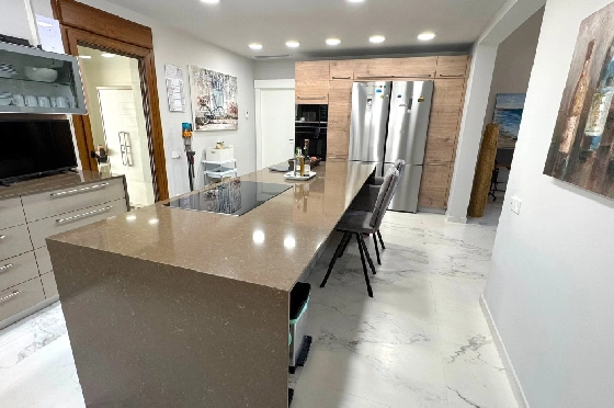 Villa in Javea(Ermita) zu verkaufen, Living area 400 m², Baujahr 2018, Zustand neuwertig, + Fussbodenheizung, Klimaanlage, Plot 1596 m², 3 Schlafzimmer, 2 Badezimmer, Pool, ref.: AS-0624-21