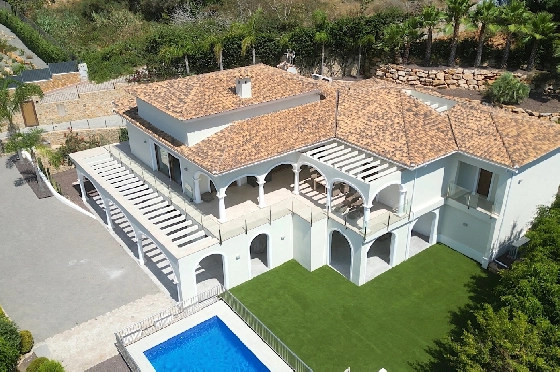 Villa in Javea(Ermita) zu verkaufen, Living area 400 m², Baujahr 2018, Zustand neuwertig, + Fussbodenheizung, Klimaanlage, Plot 1596 m², 3 Schlafzimmer, 2 Badezimmer, Pool, ref.: AS-0624-45