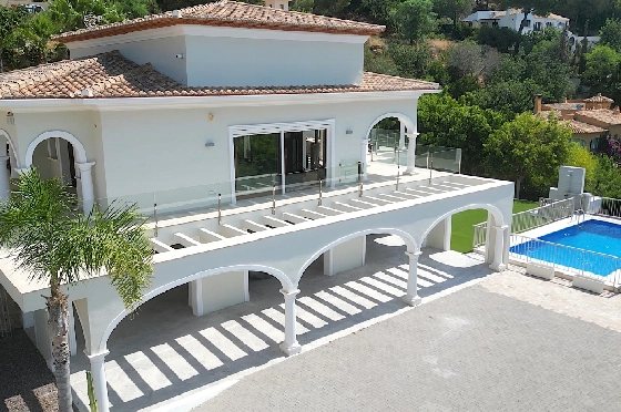 Villa in Javea(Ermita) zu verkaufen, Living area 400 m², Baujahr 2018, Zustand neuwertig, + Fussbodenheizung, Klimaanlage, Plot 1596 m², 3 Schlafzimmer, 2 Badezimmer, Pool, ref.: AS-0624-46
