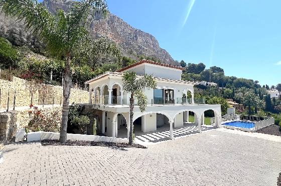 Villa in Javea(Ermita) zu verkaufen, Living area 400 m², Baujahr 2018, Zustand neuwertig, + Fussbodenheizung, Klimaanlage, Plot 1596 m², 3 Schlafzimmer, 2 Badezimmer, Pool, ref.: AS-0624-5