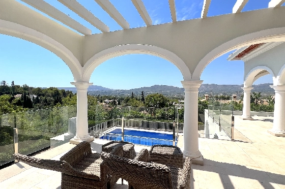 Villa in Javea(Ermita) zu verkaufen, Living area 400 m², Baujahr 2018, Zustand neuwertig, + Fussbodenheizung, Klimaanlage, Plot 1596 m², 3 Schlafzimmer, 2 Badezimmer, Pool, ref.: AS-0624-6