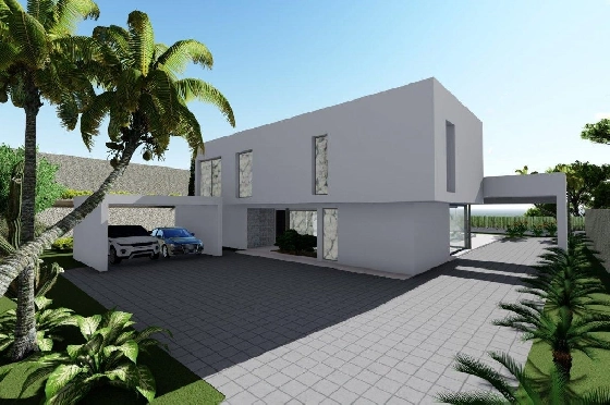 Villa in Calpe zu verkaufen, Living area 370 m², Baujahr 2019, Klimaanlage, Plot 1252 m², 4 Schlafzimmer, 4 Badezimmer, Pool, ref.: AM-11348DA-6