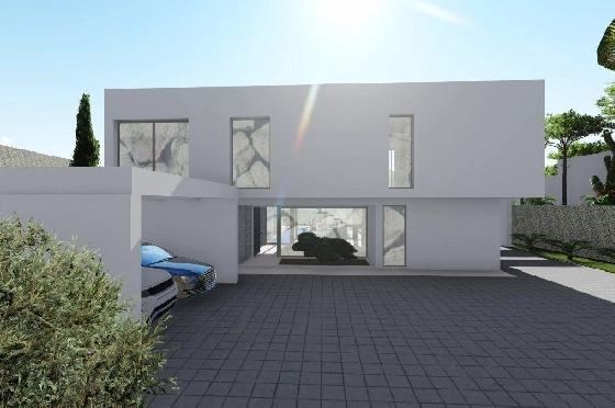 Villa in Calpe zu verkaufen, Living area 370 m², Baujahr 2019, Klimaanlage, Plot 1252 m², 4 Schlafzimmer, 4 Badezimmer, Pool, ref.: AM-11348DA-7