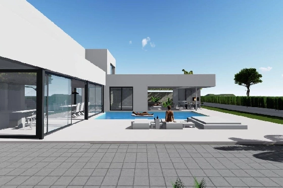 Villa in Calpe zu verkaufen, Living area 370 m², Baujahr 2019, Klimaanlage, Plot 1252 m², 4 Schlafzimmer, 4 Badezimmer, Pool, ref.: AM-11348DA-8