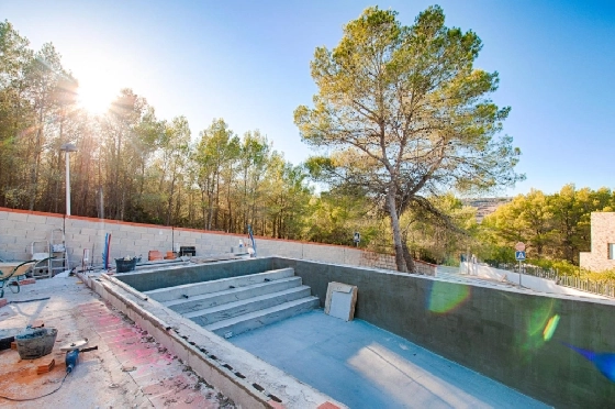 Villa in Moraira zu verkaufen, Living area 394 m², Baujahr 2020, Klimaanlage, Plot 800 m², 4 Schlafzimmer, 3 Badezimmer, Pool, ref.: AM-11509DA-20