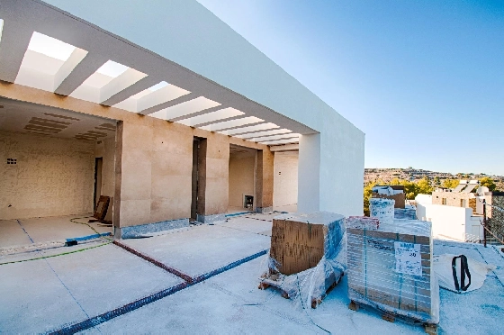 Villa in Moraira zu verkaufen, Living area 394 m², Baujahr 2020, Klimaanlage, Plot 800 m², 4 Schlafzimmer, 3 Badezimmer, Pool, ref.: AM-11509DA-23
