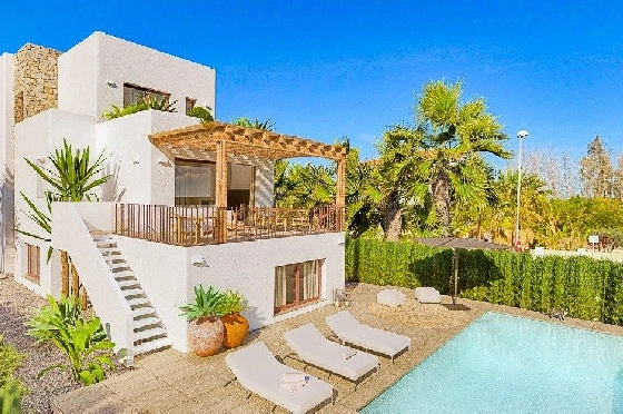 Villa in Oliva zu verkaufen, Living area 262 m², Baujahr 2022, Klimaanlage, Plot 462 m², 4 Schlafzimmer, 5 Badezimmer, Pool, ref.: AM-11592DA-1