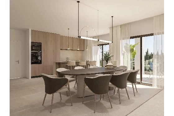 Villa in Javea zu verkaufen, Living area 185 m², Baujahr 2024, Klimaanlage, Plot 1000 m², 4 Schlafzimmer, 3 Badezimmer, Pool, ref.: AM-12073DA-5