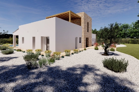 Finca in Benissa zu verkaufen, Living area 305 m², Baujahr 2024, Klimaanlage, Plot 10000 m², 3 Schlafzimmer, 3 Badezimmer, Pool, ref.: AM-12208DA-12