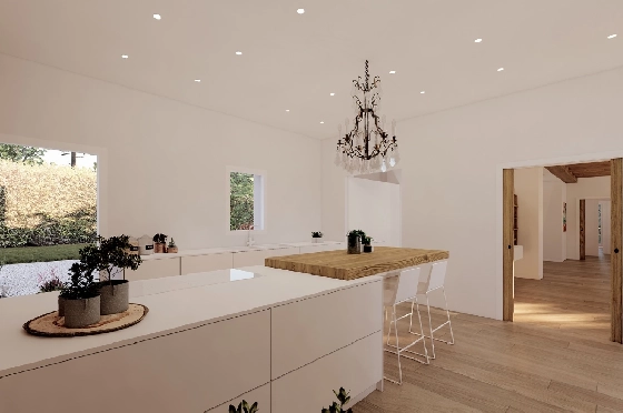 Finca in Benissa zu verkaufen, Living area 305 m², Baujahr 2024, Klimaanlage, Plot 10000 m², 3 Schlafzimmer, 3 Badezimmer, Pool, ref.: AM-12208DA-14