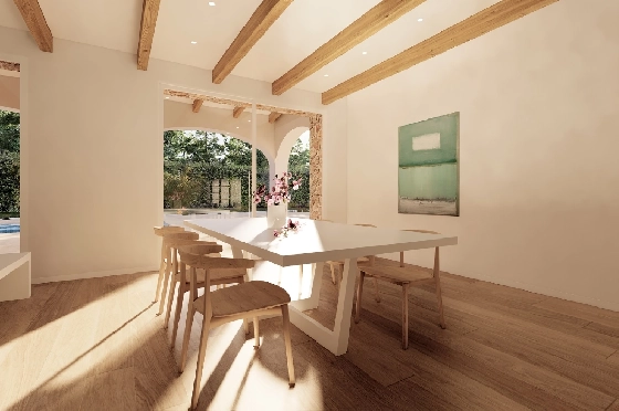 Finca in Benissa zu verkaufen, Living area 305 m², Baujahr 2024, Klimaanlage, Plot 10000 m², 3 Schlafzimmer, 3 Badezimmer, Pool, ref.: AM-12208DA-18