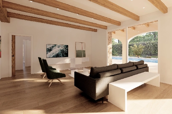 Finca in Benissa zu verkaufen, Living area 305 m², Baujahr 2024, Klimaanlage, Plot 10000 m², 3 Schlafzimmer, 3 Badezimmer, Pool, ref.: AM-12208DA-19