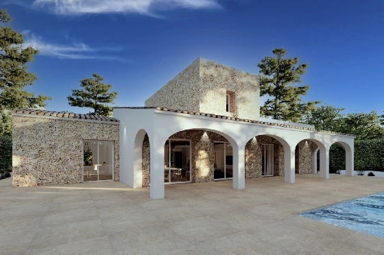 Finca in Benissa zu verkaufen, Living area 305 m², Baujahr 2024, Klimaanlage, Plot 10000 m², 3 Schlafzimmer, 3 Badezimmer, Pool, ref.: AM-12208DA-4