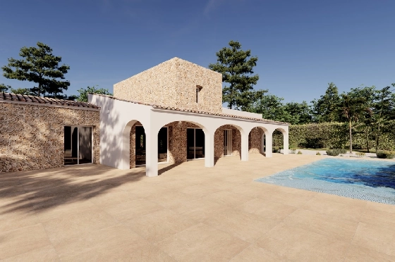 Finca in Benissa zu verkaufen, Living area 305 m², Baujahr 2024, Klimaanlage, Plot 10000 m², 3 Schlafzimmer, 3 Badezimmer, Pool, ref.: AM-12208DA-6