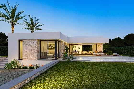Villa in Denia zu verkaufen, Living area 151 m², Klimaanlage, Plot 832 m², 3 Schlafzimmer, 2 Badezimmer, Pool, ref.: UM-UV-ALCIPE-1