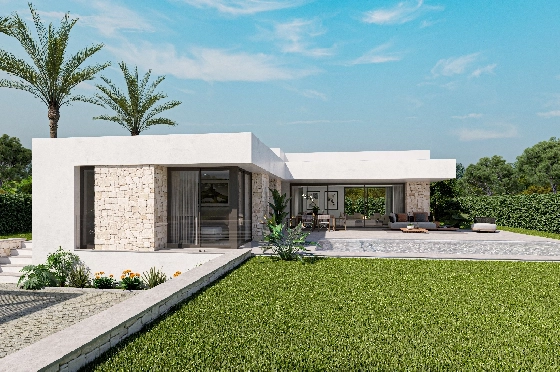 Villa in Denia zu verkaufen, Living area 151 m², Klimaanlage, Plot 832 m², 3 Schlafzimmer, 2 Badezimmer, Pool, ref.: UM-UV-ALCIPE-7