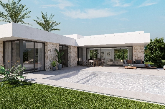 Villa in Denia zu verkaufen, Living area 151 m², Klimaanlage, Plot 832 m², 3 Schlafzimmer, 2 Badezimmer, Pool, ref.: UM-UV-ALCIPE-8