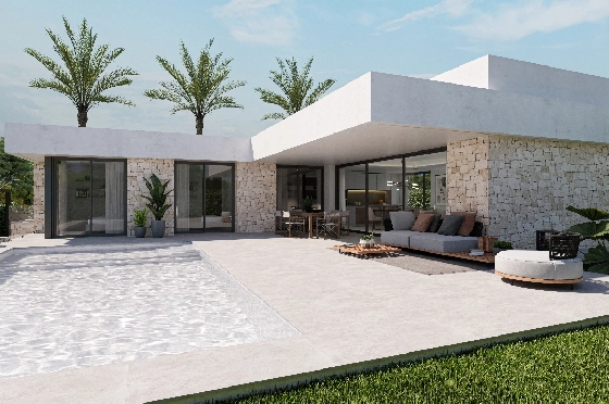 Villa in Denia zu verkaufen, Living area 151 m², Klimaanlage, Plot 832 m², 3 Schlafzimmer, 2 Badezimmer, Pool, ref.: UM-UV-ALCIPE-9