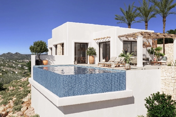 Villa in Pedreguer zu verkaufen, Living area 159 m², Klimaanlage, Plot 1272 m², 3 Schlafzimmer, 2 Badezimmer, Pool, ref.: UM-UV-JUCAR-4