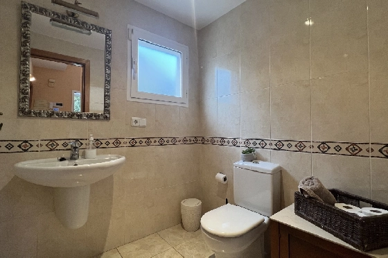 Villa in Gata de Gorgos(Monte Pedreguer) zur Ferienvermietung, Living area 180 m², Baujahr 2006, + Ofen, Klimaanlage, Plot 600 m², 3 Schlafzimmer, 3 Badezimmer, Pool, ref.: T-0624-23