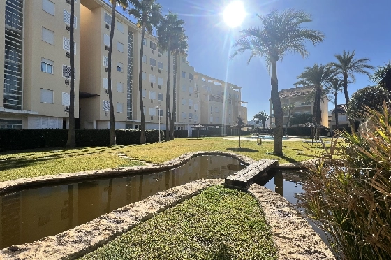 Apartment in Xabia(El Arenal) zur Ferienvermietung, Living area 92 m², Baujahr 2001, + KLIMA, Klimaanlage, Plot 101 m², 2 Schlafzimmer, 2 Badezimmer, Pool, ref.: T-0524-19