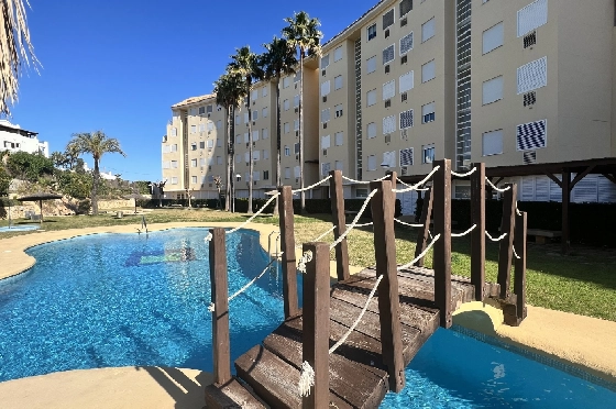 Apartment in Xabia(El Arenal) zur Ferienvermietung, Living area 92 m², Baujahr 2001, + KLIMA, Klimaanlage, Plot 101 m², 2 Schlafzimmer, 2 Badezimmer, Pool, ref.: T-0524-5