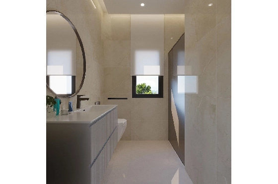 Villa in Finestrat zu verkaufen, Living area 175 m², Zustand Erstbezug, + fussboden, Klimaanlage, Plot 455 m², 3 Schlafzimmer, 3 Badezimmer, Pool, ref.: HA-FIN-106-E01-12
