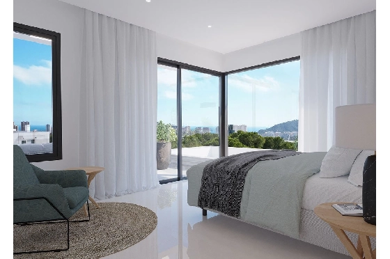 Villa in Finestrat zu verkaufen, Living area 175 m², Zustand Erstbezug, + fussboden, Klimaanlage, Plot 455 m², 3 Schlafzimmer, 3 Badezimmer, Pool, ref.: HA-FIN-106-E01-13