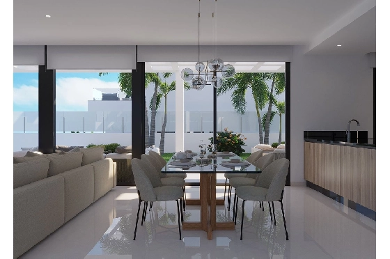 Villa in Finestrat zu verkaufen, Living area 175 m², Zustand Erstbezug, + fussboden, Klimaanlage, Plot 455 m², 3 Schlafzimmer, 3 Badezimmer, Pool, ref.: HA-FIN-106-E01-9