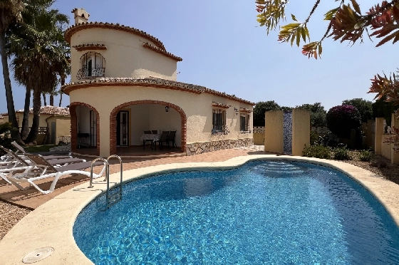 Villa in Els Poblets zu verkaufen, Living area 125 m², Baujahr 2004, Zustand gepflegt, + KLIMA, Klimaanlage, Plot 400 m², 3 Schlafzimmer, 3 Badezimmer, Pool, ref.: RG-0525-1