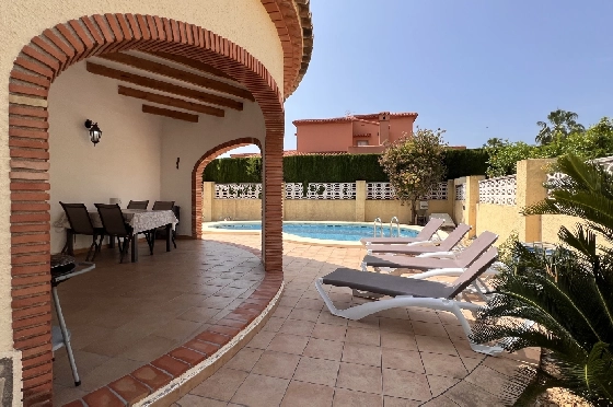 Villa in Els Poblets zu verkaufen, Living area 125 m², Baujahr 2004, Zustand gepflegt, + KLIMA, Klimaanlage, Plot 400 m², 3 Schlafzimmer, 3 Badezimmer, Pool, ref.: RG-0525-2