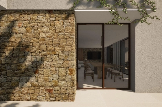 Villa in Moraira zu verkaufen, Living area 340 m², Baujahr 2024, Klimaanlage, Plot 1070 m², 4 Schlafzimmer, 4 Badezimmer, Pool, ref.: AM-12145DR-14