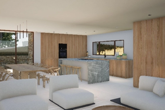 Villa in Moraira zu verkaufen, Living area 340 m², Baujahr 2024, Klimaanlage, Plot 1070 m², 4 Schlafzimmer, 4 Badezimmer, Pool, ref.: AM-12145DR-8