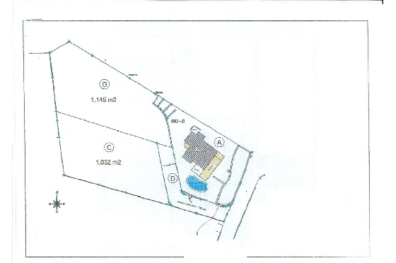 Wohngrundstück in Moraira zu verkaufen, Klimaanlage, Plot 2177 m², Pool, ref.: AM-12200DA-15