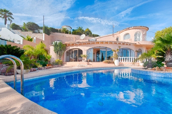 Villa in Moraira zu verkaufen, Living area 300 m², Baujahr 1984, Klimaanlage, Plot 1615 m², 3 Schlafzimmer, 2 Badezimmer, Pool, ref.: AM-12279DA-15