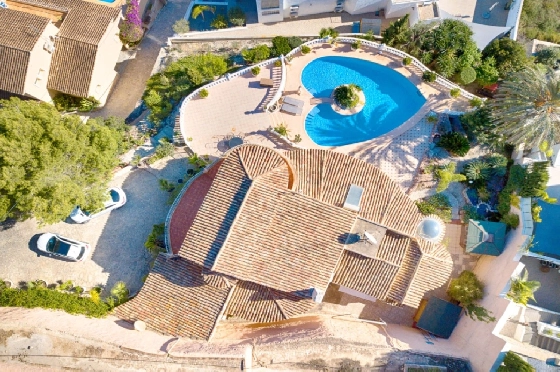 Villa in Moraira zu verkaufen, Living area 300 m², Baujahr 1984, Klimaanlage, Plot 1615 m², 3 Schlafzimmer, 2 Badezimmer, Pool, ref.: AM-12279DA-19