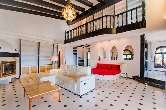 Villa in Moraira zu verkaufen, Living area 300 m², Baujahr 1984, Klimaanlage, Plot 1615 m², 3 Schlafzimmer, 2 Badezimmer, Pool, ref.: AM-12279DA-24
