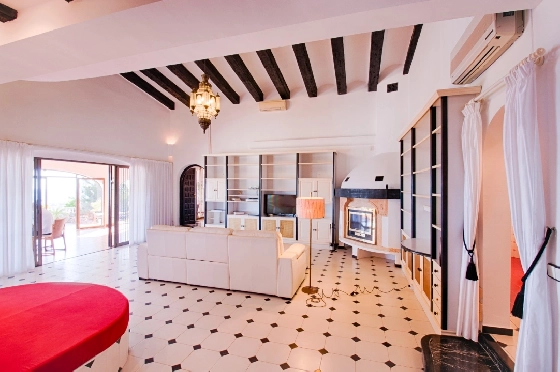 Villa in Moraira zu verkaufen, Living area 300 m², Baujahr 1984, Klimaanlage, Plot 1615 m², 3 Schlafzimmer, 2 Badezimmer, Pool, ref.: AM-12279DA-25